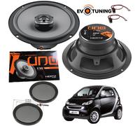 Kit 2 Casse Altoparlanti Hertz X165 + Griglie e cavetti per Smart Fortwo W451