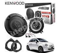 Kit 2 Casse Altoparlanti Kenwood KFC-S1066 Posteriori per Fiat 500 dal 2007
