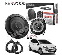 Kit 2 Casse Altoparlanti Kenwood KFC-S1066 Posteriori per Fiat Grande Punto 10cm