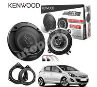 Kit 2 Casse Altoparlanti Kenwood KFC-S1066 Posteriori per Opel Corsa D dal 2006