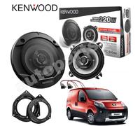 Kit 2 Casse Altoparlanti Kenwood KFC-S1066 Posteriori per Peugeot Bipper
