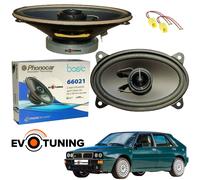 Kit 2 Casse Altoparlanti Ovali Anteriori per LANCIA DELTA HF + Connettori