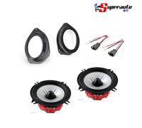 Kit 2 Casse Altoparlanti per Opel Corsa B Posteriori TEC TG5 Woofer