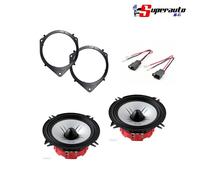 Kit 2 Casse Altoparlanti per Opel Corsa E Posteriori TEC TG5 Woofer