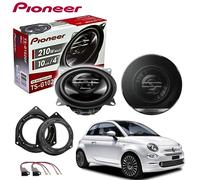 Kit 2 Casse Altoparlanti Pioneer TS-G1020F Posteriori Fiat 500 dal 2008 10cm