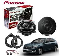 Kit 2 Casse Altoparlanti Pioneer TS-G1020F Posteriori Fiat Tipo II dal 2015 10cm