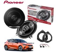 Kit 2 Casse Altoparlanti Pioneer TS-G1320F Posteriori per Opel Corsa E dal 2014
