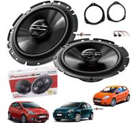 Kit 2 Casse Altoparlanti Pioneer TS-G1720F 2Vie Anteriori per Fiat Grande Punto