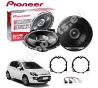 Kit 2 Casse Altoparlanti Posteriori Pioneer TS-G1710F per Fiat Grande Punto 199