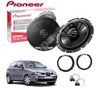 Kit 2 Casse Altoparlanti Posteriori Pioneer TS-G1720F per Seat Ibiza dal 2002