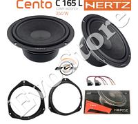 Kit 2 Casse Altoparlanti Woofer Anteriori Hertz Cento C 165 L per Alfa MITO