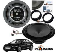 Kit 2 Casse Altoparlanti Woofer Audison AP6.5 Posteriori per Audi A4 B8 2007-16