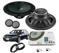 Kit 2 Casse Altoparlanti Woofer Audison AP8 Anteriori per Audi A4 B8 2007-2016
