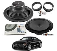 Kit 2 Casse Altoparlanti Woofer Audison AP8 Anteriori per Audi TT 8J dal 2006