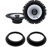 Kit 2 Casse Anteriori ALPINE SXE-1725S Per Mercedes Dal 2005 Al 2012 Con 2 Supporti Anteriori