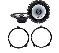 Kit 2 casse Anteriori O Posteriori Alpine SXE-1725S Per BMW Serie 3 (E46) DAL 2002-2007 + Supporti