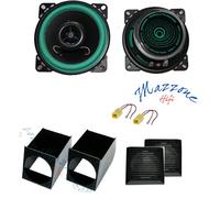 KIT 2 CASSE IPNOSIS IP-01100 FIAT PANDA 1 SERIE >03 SUP/CON ALTOPARLANTI NERO