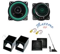 KIT 2 CASSE IPNOSIS IP-01100 FIAT PANDA 1 SERIE >03 SUP/CON NERO + ANTENNA AUTO