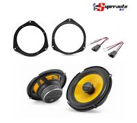 Kit 2 Casse per Opel Corsa E JL AUDIO C1-650X anteriore