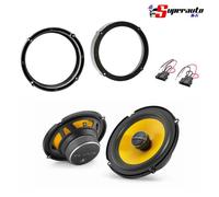Kit 2 Casse per Volkswagen Touran 1 Serie JL AUDIO C1-650X posteriore