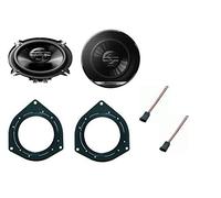 Kit 2 Casse Pioneer TS-G1320F Coassiale a 2 vie da 13cm 250 W ALFA Mito con Supporti Altoparlanti Predisposizione Posteriore Alta qualità
