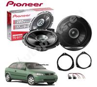 Kit 2 Casse Pioneer TS-G1710F Anteriori per Opel Astra G dal 1998 Doppio Cono
