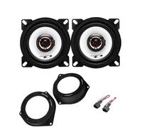 Kit 2 Casse Posteriori Alpine SXE-1025S Per Fiat Bravo Dal 2007 In Poi Con 2 Supporti Posteriori e 2 Connettori