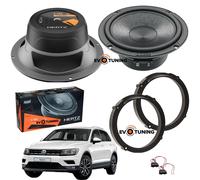 Kit 2 Casse Woofer Hertz C165 Posteriori per VW Tiguan I II da 2007 al 2024