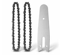 Kit 2 Catena 8" Ricambio + Barra 8 Pollici Per Mini Motosega a Batteria 664413