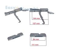 Kit 2 cerniere per porta maxi forno 03040066 LOFRA WHIRLPOOL