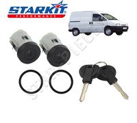 Kit 2 Cilindro Serratura Porta Anteriore Peugeot Expert Citroen Jumpy Scudo