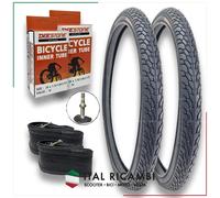 KIT 2 COPERTONI 24 X 1.75 BICI 2 CAMERE D'ARIA 24 X 1.75 44 507