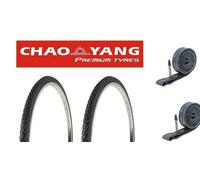 KIT 2 COPERTONI 700 X 35 NERO DEESTONE+ 2 CAMERE D'ARIA VALVOLA 40mm ITALIA
