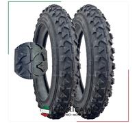 KIT 2 COPERTONI BICI 12x1/2 x1.75 47 203 NERO TACCHETTATO DEESTONE