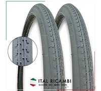 KIT 2 COPERTONI BICI SEDIA A ROTELLE 24 X 1.3 8 37 540 GRIGIO DEESTONE