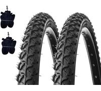 KIT 2 COPERTONI KENDA 24 X 1.95 (50-507) + CAMERE VALVOLA ITALIA