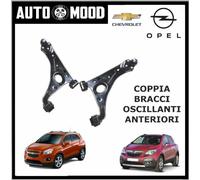 KIT 2 COPPIA BRACCI OSCILLANTI ANTERIORI OPEL MOKKA J13 CHEVROLET TRAX 1.4 1.6