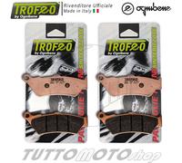 KIT 2 CP PASTIGLIE FRENO SINTER HONDA NTV DEAUVILLE 650 1998 1999 ANTERIORE