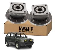 KIT 2 CUSCINETTI MOZZO RUOTE ANTERIORI PER PANDA (4X4) / Y10 MOD (141A) DA 86>04