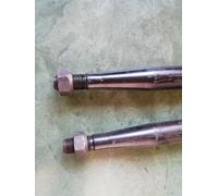 kit 2 Denti Forca Diam. 36 Mt 1,10 punta balloni paglia fieno punta + dadi conic