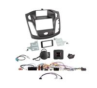 Kit 2 DIN compatibile con Ford Focus (DYB) 03/2011-09/2014 SWC/antenna