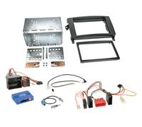 Kit 2-DIN compatibile con Mercedes diversi veicoli SWC/antenna