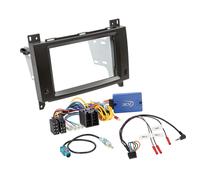 Kit 2-DIN compatibile con Mercedes Vito 2014-2024 ISO SWC/antenna passiva