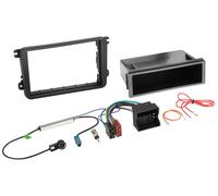 Kit 2 DIN con vuoto tascabile compatibile con Seat/Skoda/VW passivo/antenna