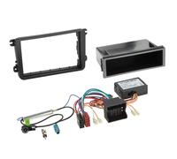 Kit 2 DIN con vuoto tascabile compatibile con veicoli Seat/Skoda/VW CAN/anten