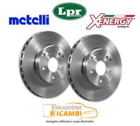 Kit 2 Dischi Freni Posteriori Alfa Romeo 147 156 164 Fiat Croma Lancia Delta