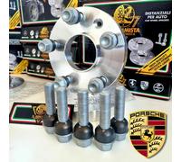 KIT 2 DISTANZIALI DA 16 MM + BULLONI OEM PER PORSCHE CARRERA 911 TUTTE DAL 1997