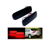 Kit 2 Fanali Posteriori A Led Nero Fume Per Peugeot 107 206 607 Expert Fiat Scud