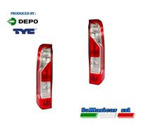KIT 2 FANALI POSTERIORI SENZA PORTALAMPADA ADATTI PER RENAULT MASTER 01/2010-> 2
