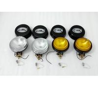 Kit 2 Fari Fendinebbia Hella Giallo Trasparente Con Lampada H3 Alogena 12 V